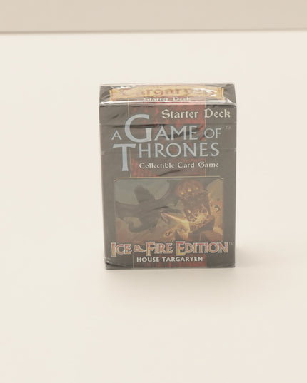 A Game of Thrones CCG Ice & Fire Edition Starter Deck Lot of 5 – All Houses SEALED