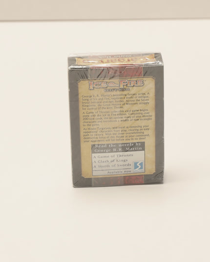 A Game of Thrones CCG Ice & Fire Edition Starter Deck Lot of 5 – All Houses SEALED