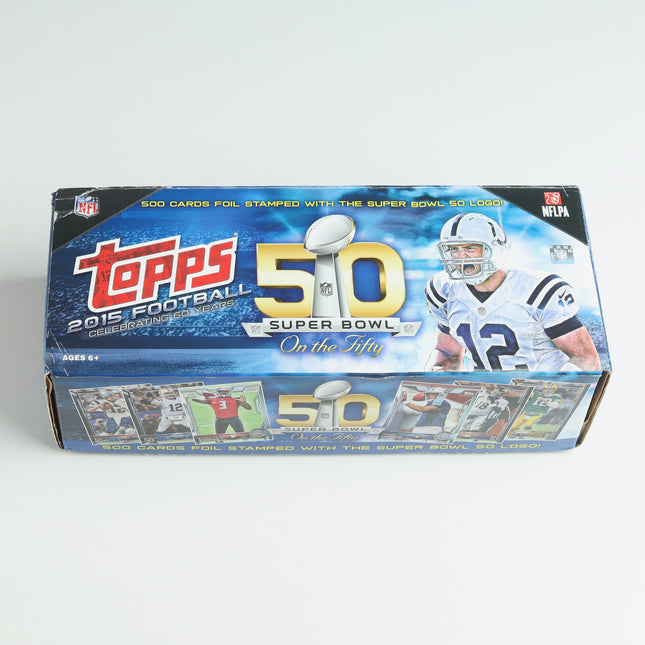 2015 Topps Football Limited Edition 50th Super Bowl – 500 Card Set