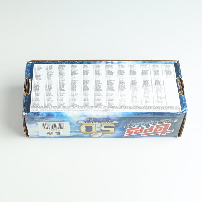 2015 Topps Football Limited Edition 50th Super Bowl – 500 Card Set
