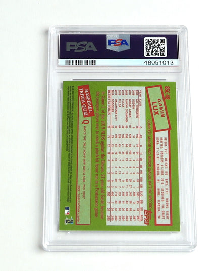 2020 Topps Silver Pack Gavin Lux Rookie RC PSA 10 GEM MINT #48 Dodgers