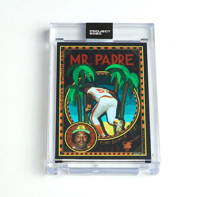 Tony Gwynn Project 2020 #94 by Efdot – “Mr. Padre” Padres