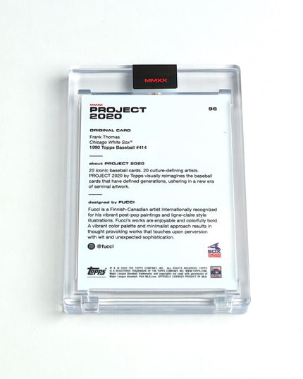 Frank Thomas Project 2020 #98 by Fucci – White Sox #1 Draft Pick