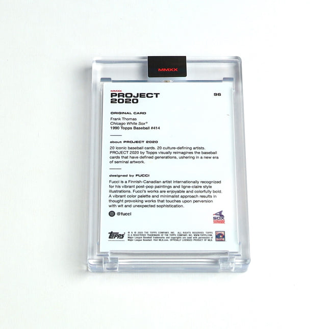 Frank Thomas Project 2020 #98 by Fucci – White Sox #1 Draft Pick