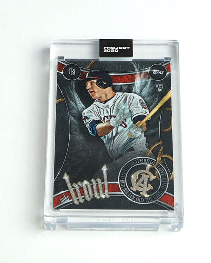 Mike Trout Project 2020 #51 by Ben Baller – Angels Rookie Reimagined