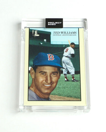 Ted Williams Project 2020 #90 by Oldmanalan – Red Sox Legend Reprint