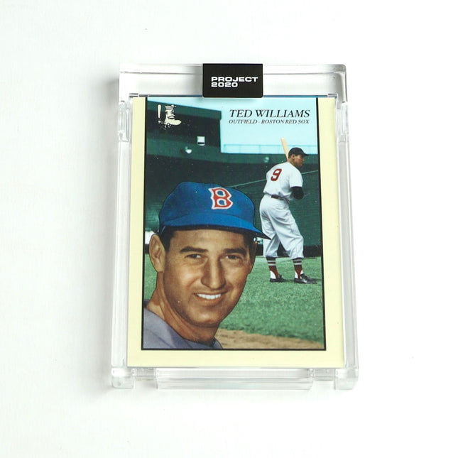 Ted Williams Project 2020 #90 by Oldmanalan – Red Sox Legend Reprint