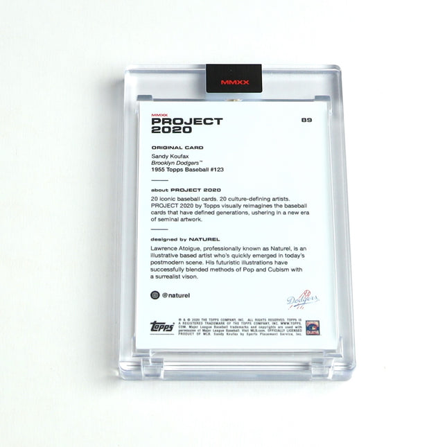 Sandy Koufax Project 2020 #89 by Naturel – Brooklyn Dodgers Classic