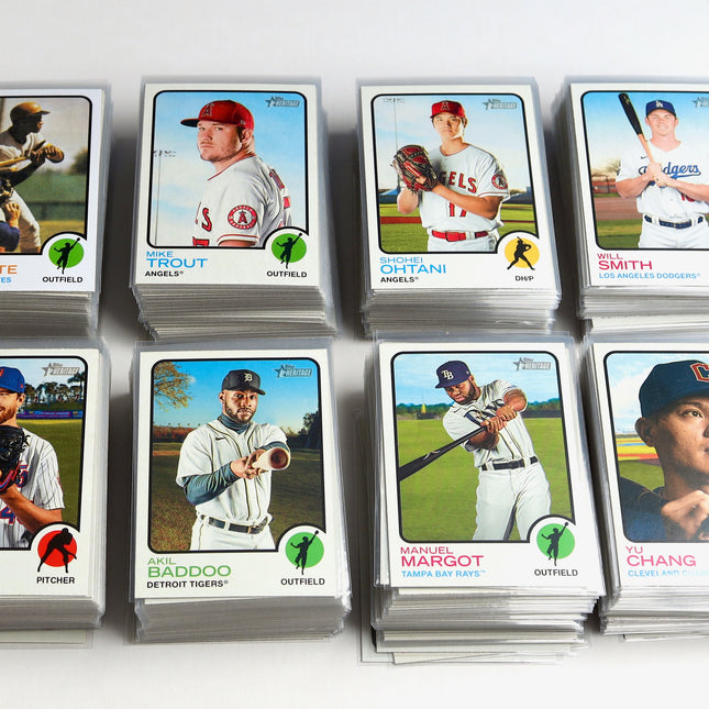 2022 Topps Heritage Complete Set Cards #1–400 – MLB Baseball Set NM-MT