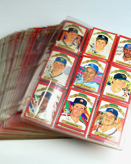 1992 Donruss Baseball Complete Set (792 Cards) + Diamond Kings – In Binder Pages