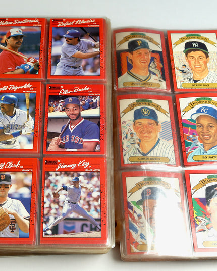 1992 Donruss Baseball Complete Set (792 Cards) + Diamond Kings – In Binder Pages