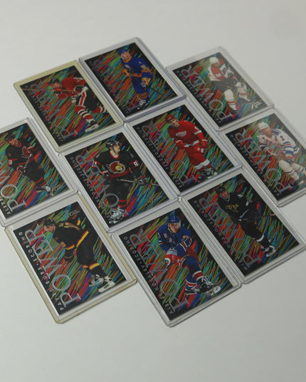 1994-95 Flair Hockey Complete Card Set – Base + Inserts (255 Cards)