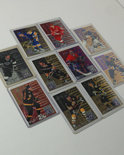 1994-95 Flair Hockey Complete Card Set – Base + Inserts (255 Cards)