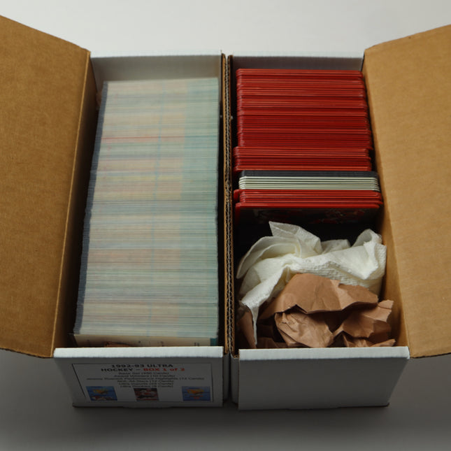1992-93 Fleer Ultra Hockey Card Set – Complete 2 Box Set (517 Cards)