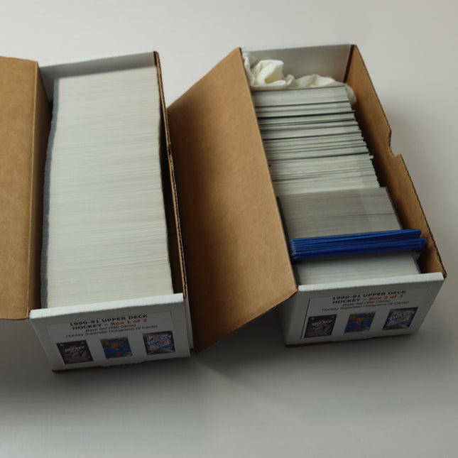1990-94 Upper Deck Hockey Complete Sets – 9 Box Lot with Inserts