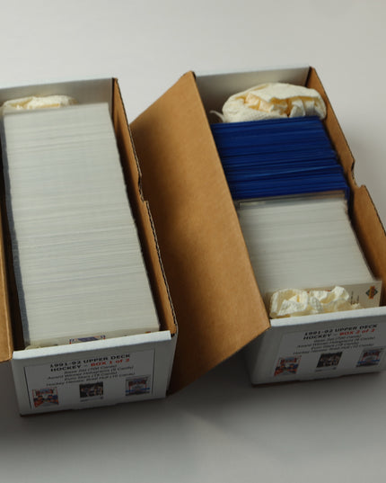 1990-94 Upper Deck Hockey Complete Sets – 9 Box Lot with Inserts