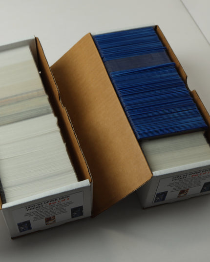 1990-94 Upper Deck Hockey Complete Sets – 9 Box Lot with Inserts