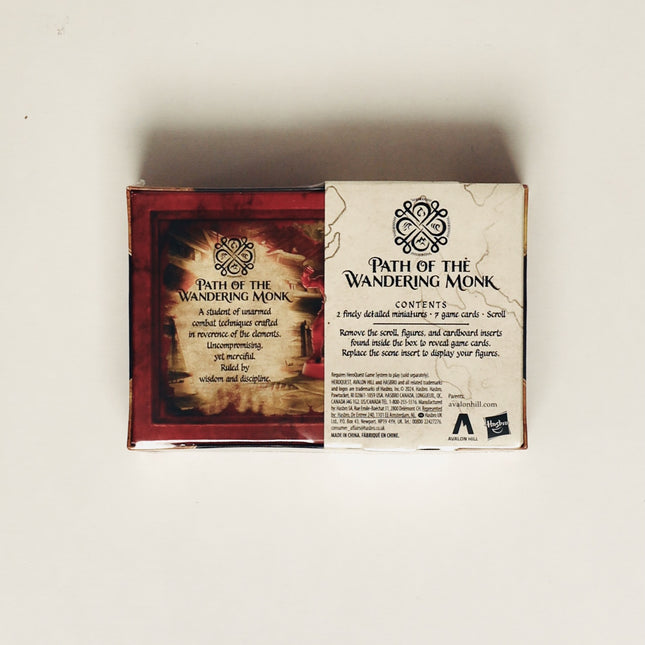 HeroQuest Hero Collection Path of the Wandering Monk (2022 Avalon Hill) – Sealed