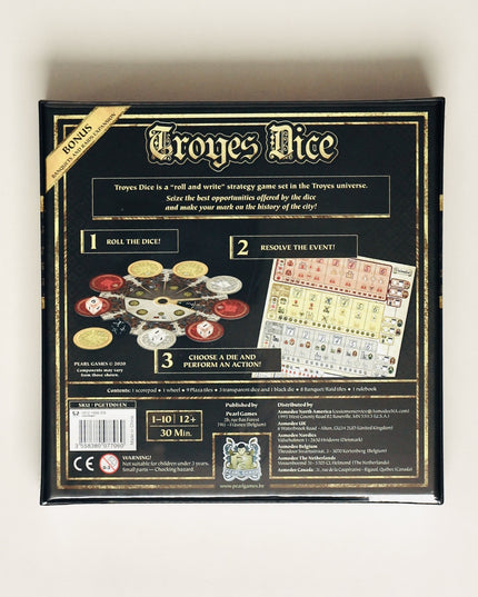 Troyes Dice (2020 Pearl Games) Board Game – Sealed Factory New