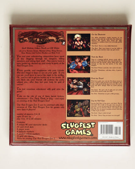 The Red Dragon Inn 2 (Slugfest Games 2008) Board Game – Sealed