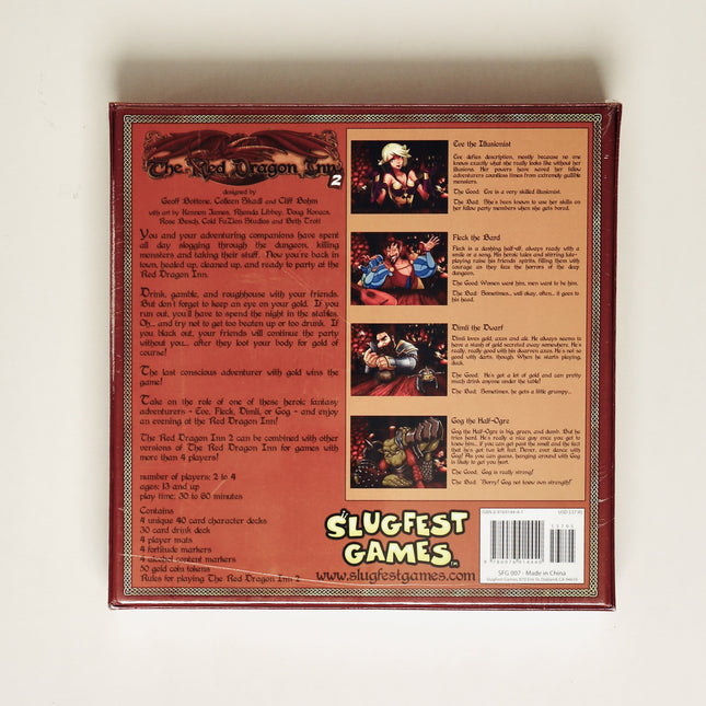 The Red Dragon Inn 2 (Slugfest Games 2008) Board Game – Sealed