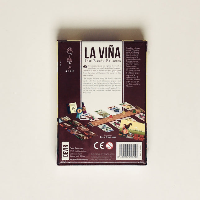 La Viña (2019 Devir) Board Game – Sealed Factory New