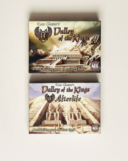 Valley of the Kings + Afterlife Expansion (Tom Cleaver 2014) Board Game – VG+