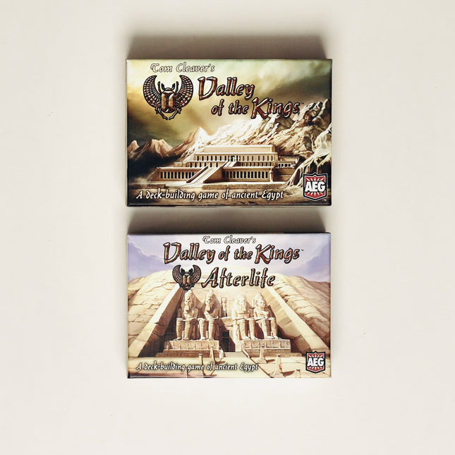 Valley of the Kings + Afterlife Expansion (Tom Cleaver 2014) Board Game – VG+