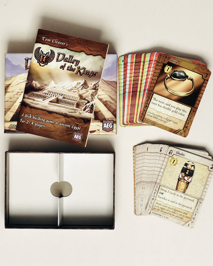 Valley of the Kings + Afterlife Expansion (Tom Cleaver 2014) Board Game – VG+