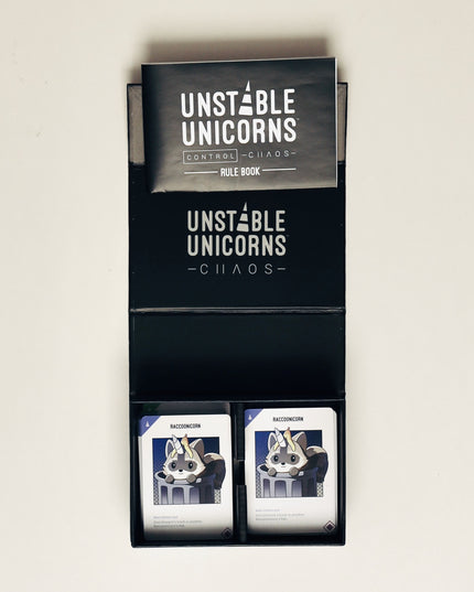Unstable Unicorns Collector's Box w/ Base Game, 7 Expansions + 2 Rare Promos