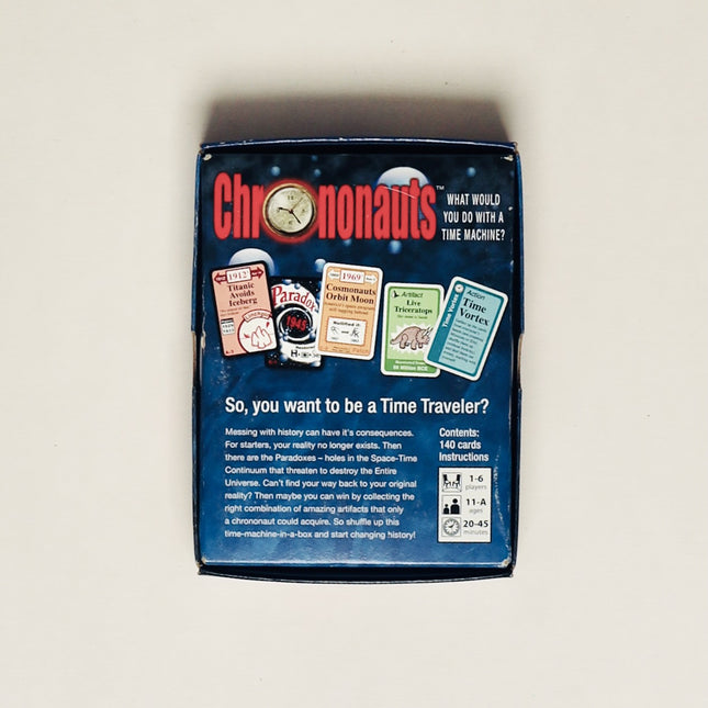 Chrononauts (2009) + The Gore Years – Looney Labs – Light Shelf Wear