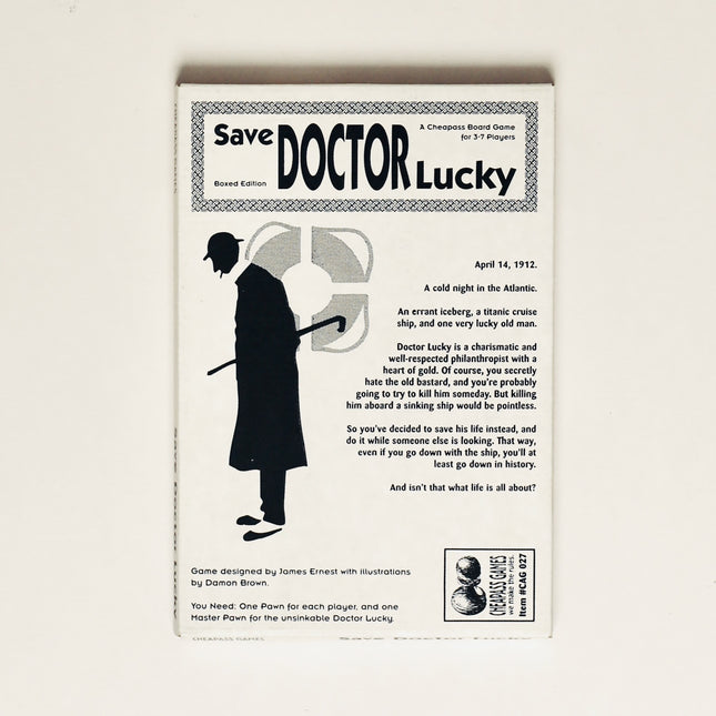 Save Dr. Lucky (2000 Cheap Games) – Like New Condition, Complete Game