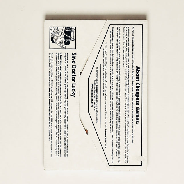 Save Dr. Lucky (2000 Cheap Games) – Like New Condition, Complete Game