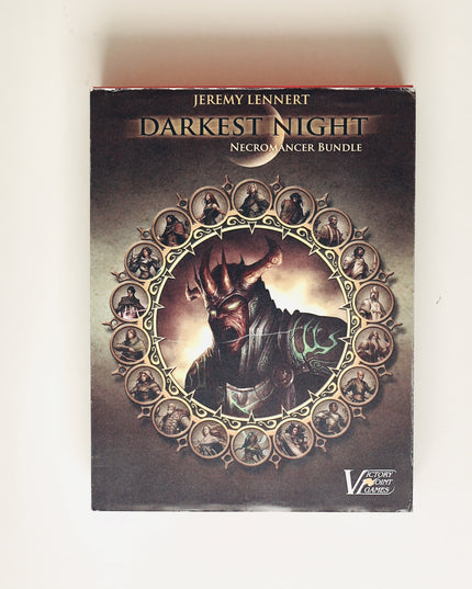Darkest Night Necromancer Bundle (2013, Victory Point Games) – Sleeved
