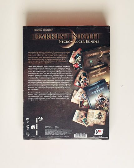 Darkest Night Necromancer Bundle (2013, Victory Point Games) – Sleeved