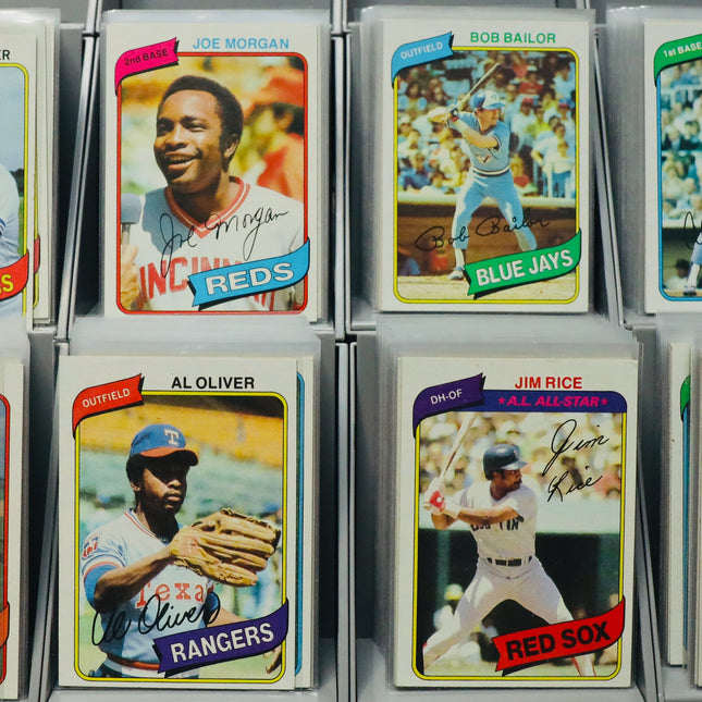 1980 Topps Baseball Set #1-726 Poor-VG+ w/ Henderson RC & PSA 6 Ryan