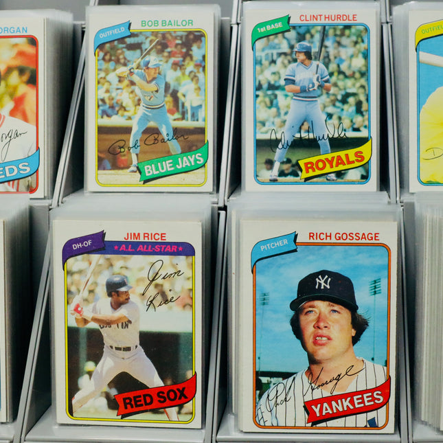 1980 Topps Baseball Set #1-726 Poor-VG+ w/ Henderson RC & PSA 6 Ryan