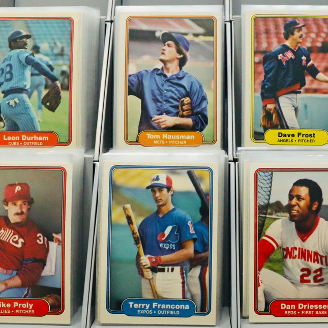 1982 Fleer Baseball Complete Set #1-660 Poor-VG+ All Sleeved w/ Ripken