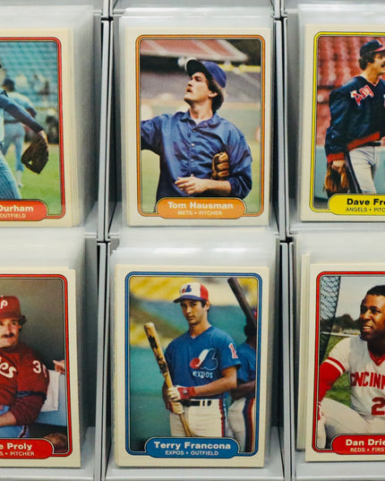 1982 Fleer Baseball Complete Set #1-660 Poor-VG+ All Sleeved w/ Ripken