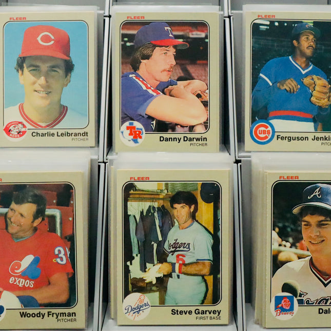 1983 Fleer Baseball Complete Set #1-660 Poor-VG+ All Sleeved