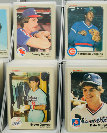 1983 Fleer Baseball Complete Set #1-660 Poor-VG+ All Sleeved
