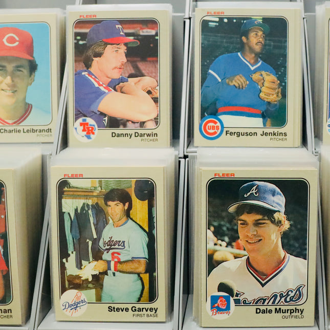 1983 Fleer Baseball Complete Set #1-660 Poor-VG+ All Sleeved