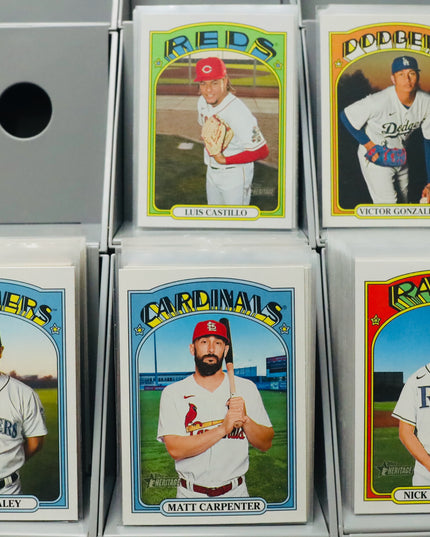 2021 Topps Heritage High Number Set #501-725 VG+ All Sleeved