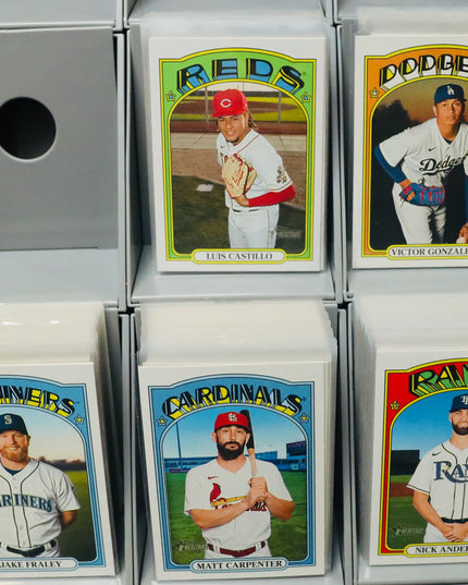 2021 Topps Heritage High Number Set #501-725 VG+ All Sleeved