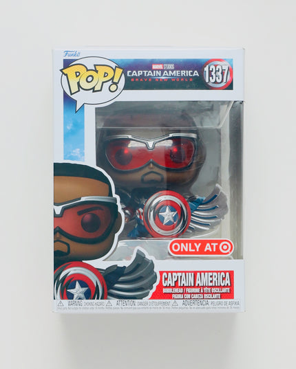 Captain America Marvel Funko Pop! Brave New World #1337 New w/ Box Wear
