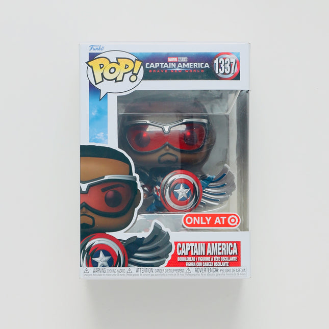 Captain America Marvel Funko Pop! Brave New World #1337 New w/ Box Wear