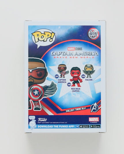 Captain America Marvel Funko Pop! Brave New World #1337 New w/ Box Wear