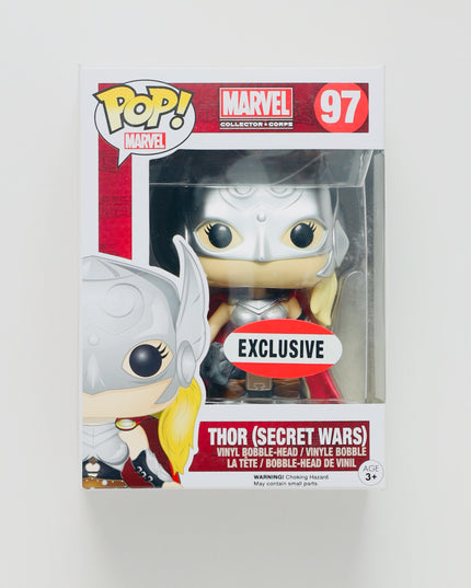 Thor Marvel Funko Pop! Secret Wars #97 New w/ Box Wear