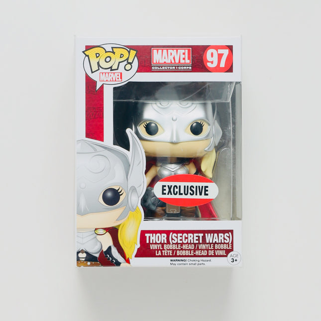 Thor Marvel Funko Pop! Secret Wars #97 New w/ Box Wear