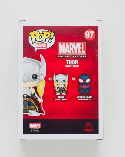 Thor Marvel Funko Pop! Secret Wars #97 New w/ Box Wear